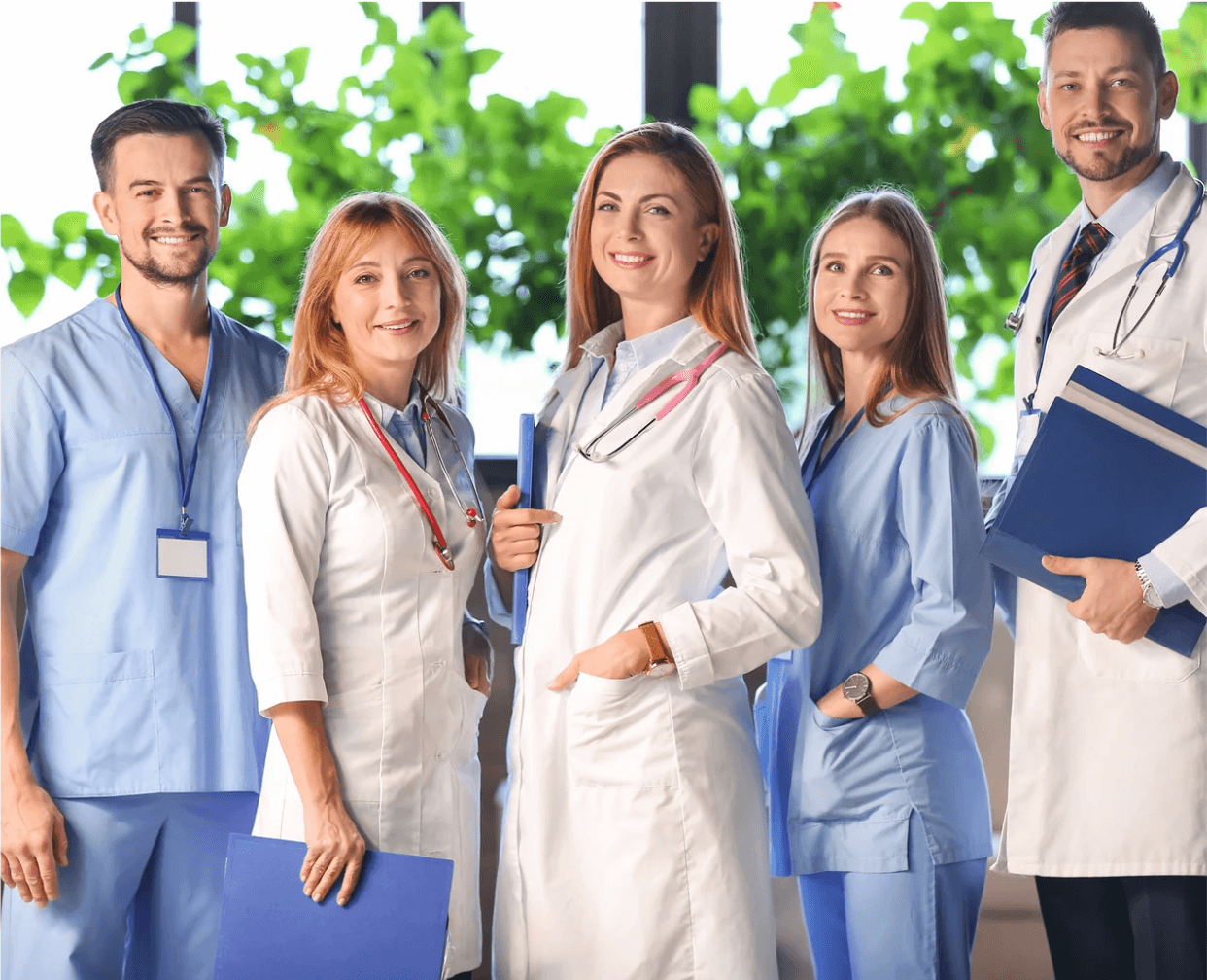 UK medical team providing support for international students